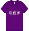 Stay in Thy Lane Adult Bella Canvas Shirt