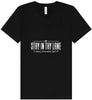Stay in Thy Lane Unisex V-Neck Shirt
