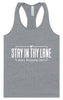 Stay in Thy Lane Women's Racerback Tank