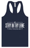 Stay in Thy Lane Women's Racerback Tank