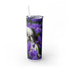 Skinny Tumbler with Straw – 20 oz Stainless Steel Cup