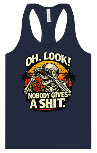 Oh Look! Nobody Gives a Shit! Women's Racerback Tank
