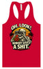 Oh Look! Nobody Gives a Shit! Women's Racerback Tank