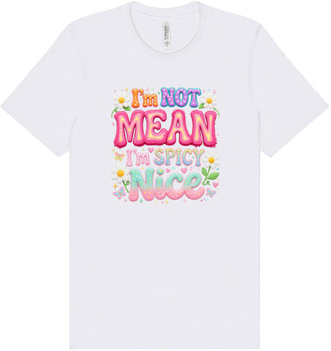 Spicy Nice Adult Bella Canvas Shirt