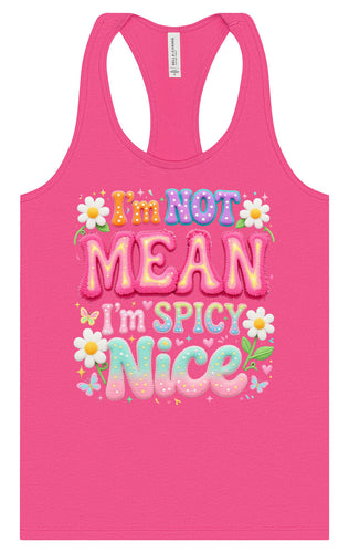 Spicy Nice Women's Racerback Tank