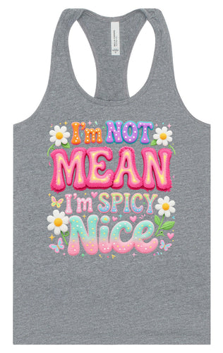 Spicy Nice Women's Racerback Tank
