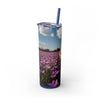 Skinny Tumbler with Straw – 20 oz Stainless Steel Cup