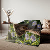 Sweatshirt Blanket – Plush Fleece Throw, 2 Size Options