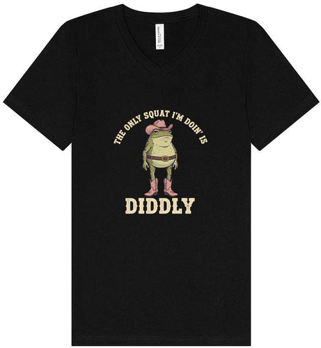 Diddly Squat Unisex V-Neck Shirt