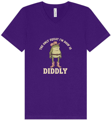 Diddly Squat Unisex V-Neck Shirt