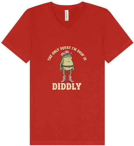 Diddly Squat Unisex V-Neck Shirt