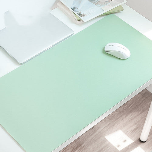 Simple Laptop Extra Large Leather Mouse Pad