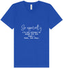 Apparently I'm Not Allowed... Unisex V-Neck Shirt