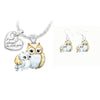 Owl Pendant Animal Necklace Jewelry