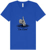 I'm Fine Unisex V-Neck Shirt