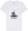 I'm Fine Unisex V-Neck Shirt