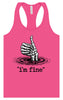 I'm Fine Women's Racerback Tank
