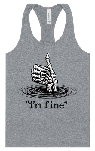 I'm Fine Women's Racerback Tank