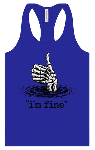 I'm Fine Women's Racerback Tank