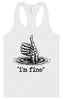 I'm Fine Women's Racerback Tank