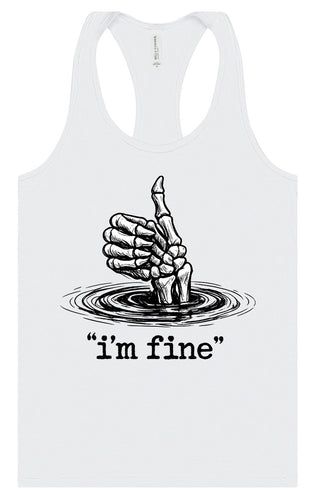 I'm Fine Women's Racerback Tank