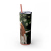 Skinny Tumbler with Straw – 20 oz Stainless Steel Cup