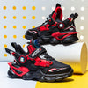Mesh Cartoon Leather Trendy Boys' Shoes