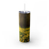 Skinny Tumbler with Straw – 20 oz Stainless Steel Cup