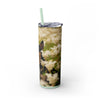 Skinny Tumbler with Straw – 20 oz Stainless Steel Cup