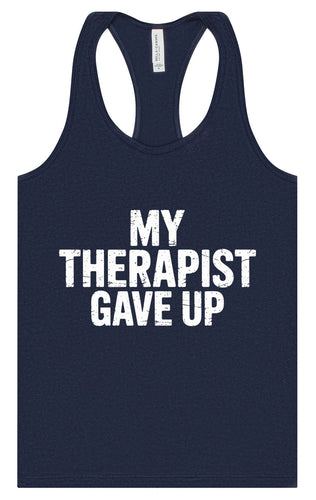 My Therapist Gave Up Women's Racerback Tank