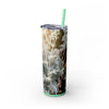 Skinny Tumbler with Straw – 20 oz Stainless Steel Cup