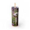 Skinny Tumbler with Straw – 20 oz Stainless Steel Cup