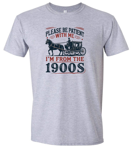 Please Be Patient With Me Adult Gildan Soft Shirt