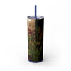 Skinny Tumbler with Straw – 20 oz Stainless Steel Cup