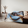 Sweatshirt Blanket – Plush Fleece Throw, 2 Size Options
