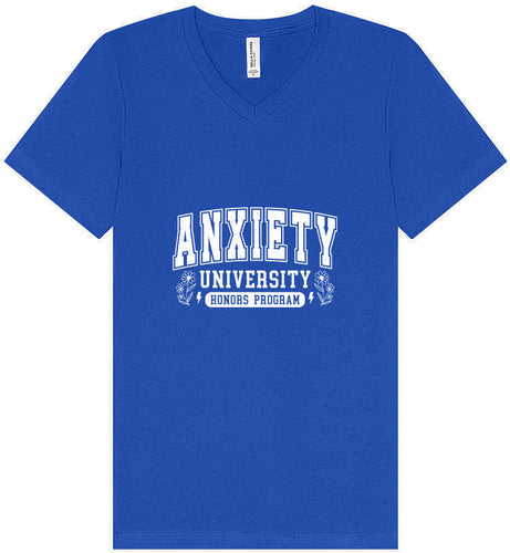 Anxiety University Unisex V-Neck Shirt