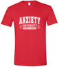 Anxiety University Adult Gildan Soft Shirt