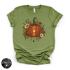 Moon Phase Pumpkin Tee | Celestial Fall Graphic T-Shirt