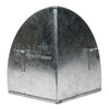 Little Giant Galvanized Hanging Corner Poultry Feeder Space-Saving Chicken Farm 4PCK