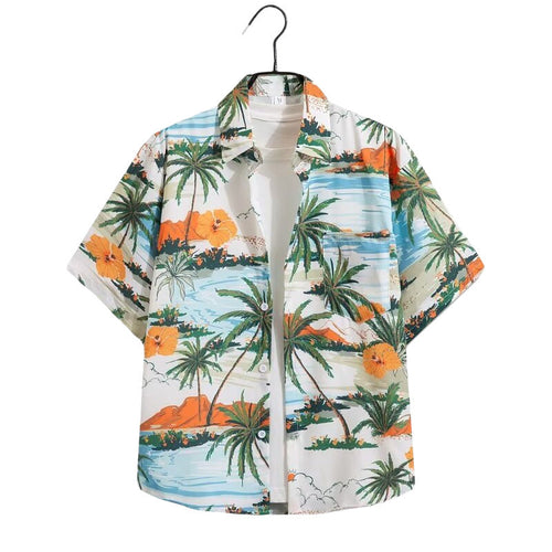 Matching Tropical Dog and Family Shirt For People