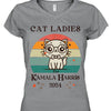 Cat Ladies Kamala Harris Shirt | Kamala Harris 2024 Shirt | Democrat Shirt Bright T1235 - KH2