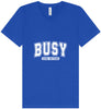 Busy Doing Nothing Unisex V-Neck Shirt