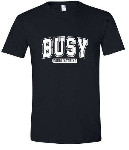 Busy Doing Nothing Children's Gildan Soft Shirt