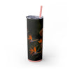 Skinny Tumbler with Straw – 20 oz Stainless Steel Cup