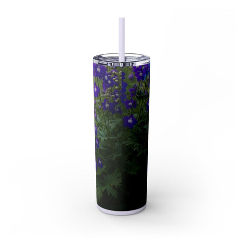 Skinny Tumbler with Straw – 20 oz Stainless Steel Cup