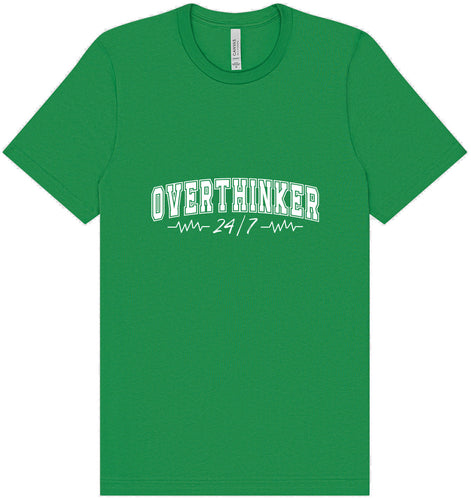 Overthinker Adult Bella Canvas Shirt