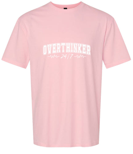Overthinker Adult Gildan Soft Shirt