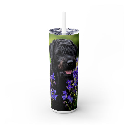 Skinny Tumbler with Straw – 20 oz Stainless Steel Cup
