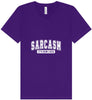 Sarcasm is How I Hug Unisex V-Neck Shirt