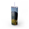 Skinny Tumbler with Straw – 20 oz Stainless Steel Cup